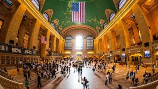 Walking Tour of Grand Central Terminal — New York City 【4K】🇺🇸 [upl. by Anitnatsnoc432]