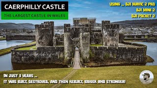 Caerphilly Castle  The Largest in Wales 2nd in Britain [upl. by Naujat463]