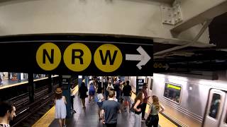 ⁴ᴷ The Busiest NYC Subway Station Times Square–42nd StreetPort Authority Bus Terminal [upl. by Acimat569]