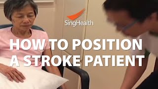 How To Position A Stroke Patient [upl. by Diao]