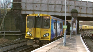 Half an Hour at 216  Birkenhead North Station 1022017  Class 507 508 terminus [upl. by Colfin]